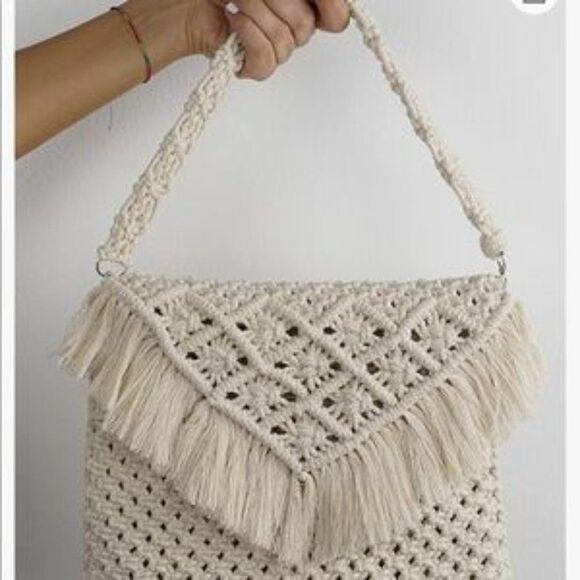 NEW Wicker Handmade Straw Rattan Purse - Picture 5 of 7